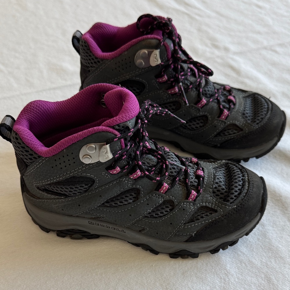 MERRELL KID'S MOAB 3 MID WATERPROOF HIKING BOOT